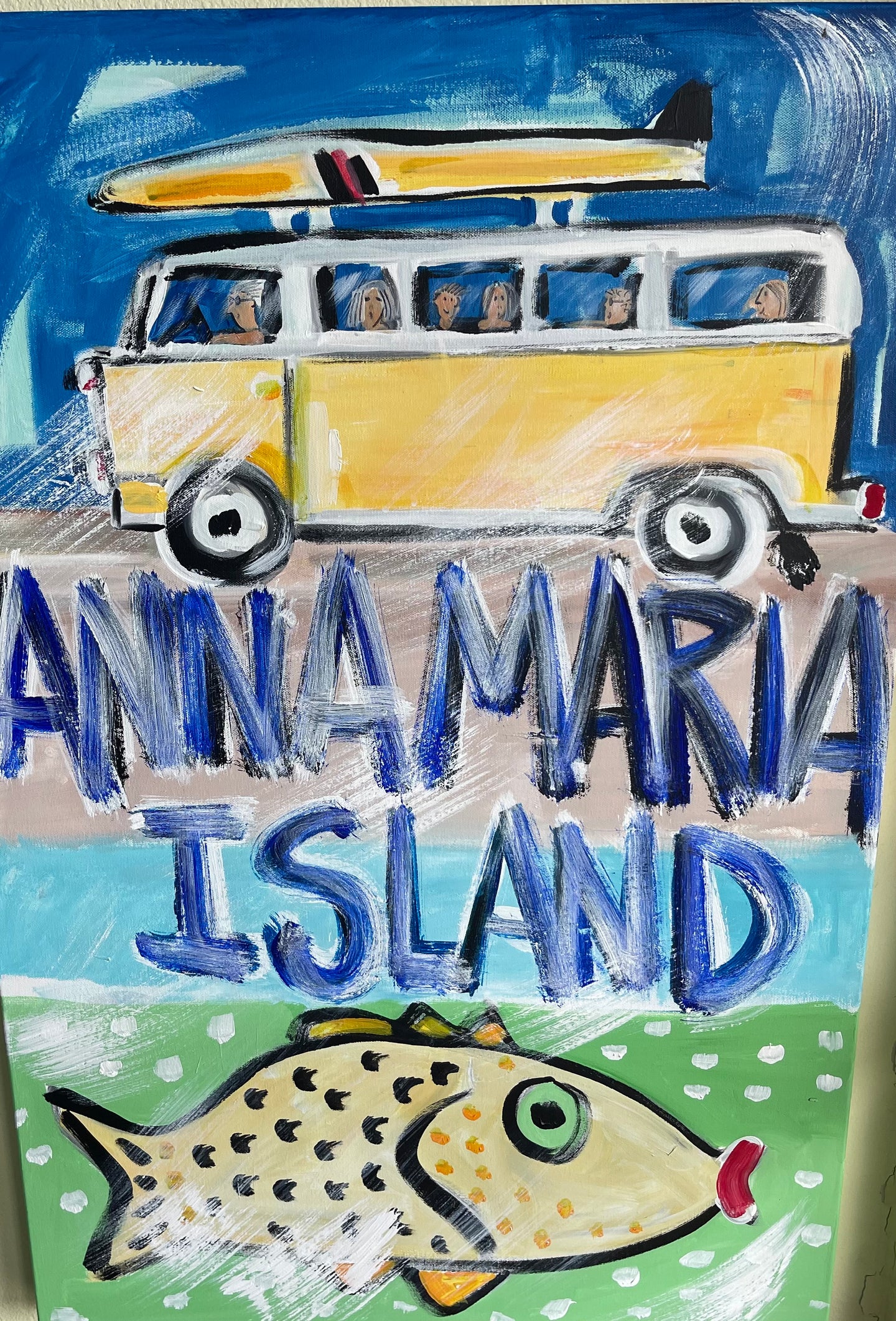 AMI Surfer Van Painting
