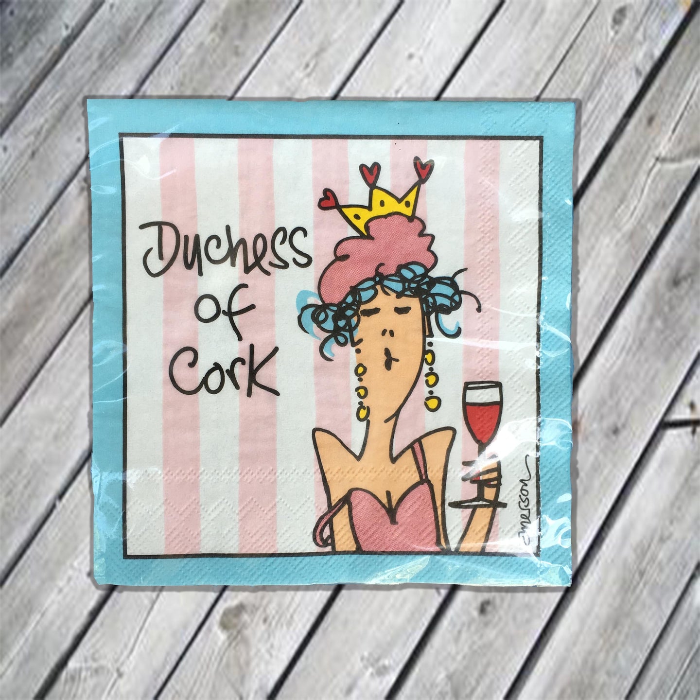 Duchess of Cork...Cocktail Napkin