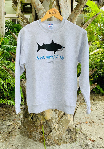 Anna Maria Island Shark Kids Sweat Shirt