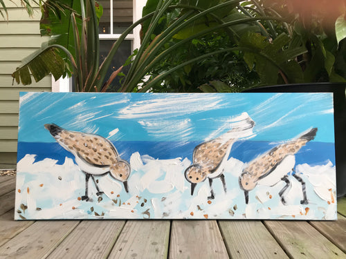 Sandpipers Painting