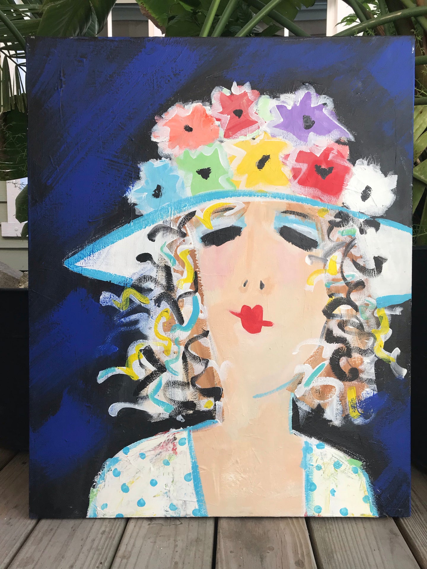 Flower Girl Painting